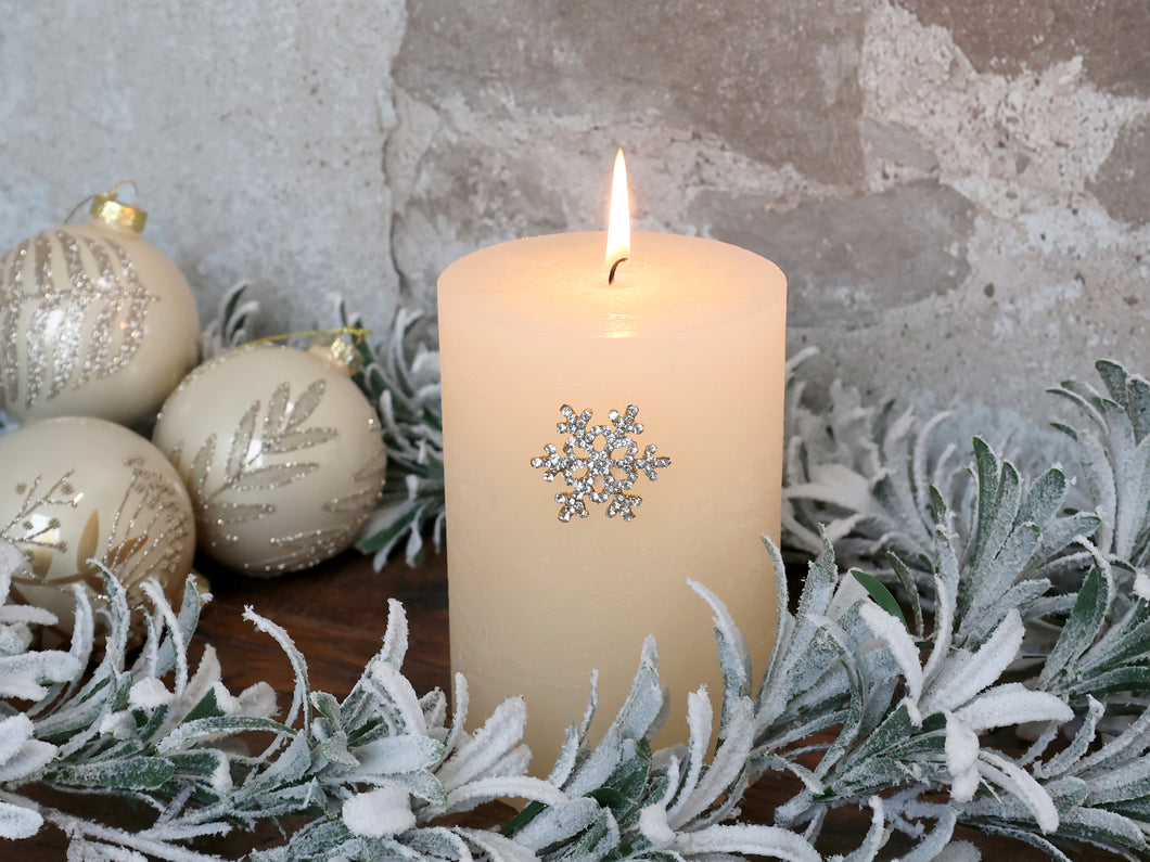 Snowflake Spear for Candle