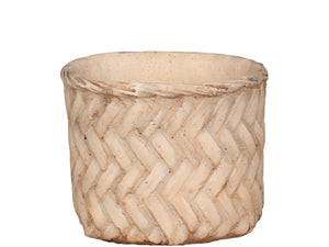 Macramé braided holder with Corte braided Flowerpot