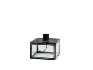 Glass Box Candlestick inc Candle