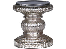 Load image into Gallery viewer, Candlestick with grooves for a pillar candle (Candle included)
