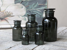 Load image into Gallery viewer, Apothecary Glass Jars available in 5 sizes
